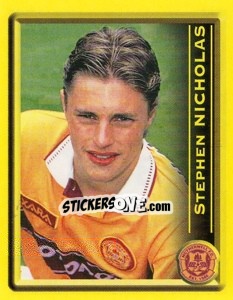 Sticker Stephen Nicholas - Scottish Premier League 1999-2000 n. 338 - Panini