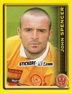 Figurina John Spencer - Scottish Premier League 1999-2000 - Panini