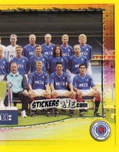 Figurina Team Group - Scottish Premier League 1999-2000 - Panini