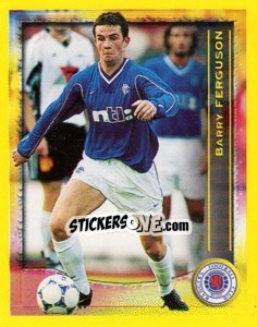 Cromo Barry Ferguson (Rising Star) - Scottish Premier League 1999-2000 - Panini