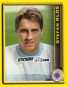 Cromo Stefan Klos - Scottish Premier League 1999-2000 - Panini