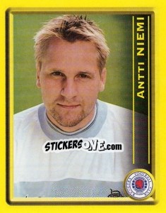 Figurina Antti Niemi - Scottish Premier League 1999-2000 - Panini