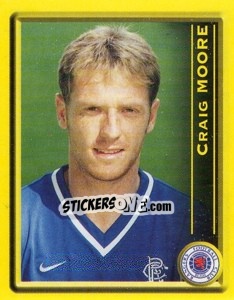 Cromo Craig Moore - Scottish Premier League 1999-2000 - Panini