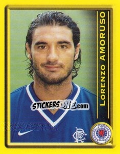 Sticker Lorenzo Amoruso - Scottish Premier League 1999-2000 - Panini