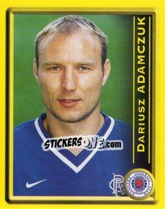 Cromo Dariusz Adamczuk - Scottish Premier League 1999-2000 - Panini