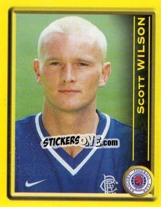 Sticker Scott Wilson - Scottish Premier League 1999-2000 n. 368 - Panini