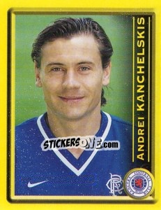Sticker Andrei Kanchelskis - Scottish Premier League 1999-2000 n. 370 - Panini