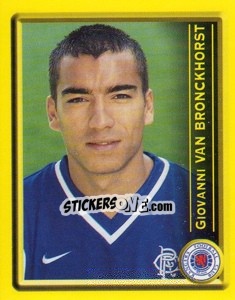 Cromo Giovanni Van Bronckhorst - Scottish Premier League 1999-2000 - Panini