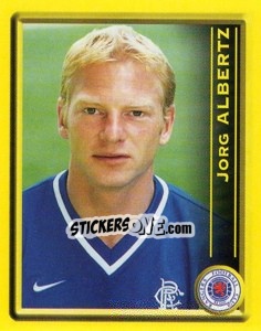 Figurina Jorg Albertz - Scottish Premier League 1999-2000 - Panini