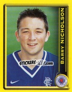 Figurina Barry Nicholson - Scottish Premier League 1999-2000 - Panini