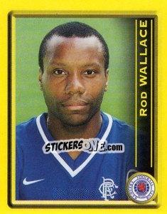 Sticker Rod Wallace - Scottish Premier League 1999-2000 n. 376 - Panini