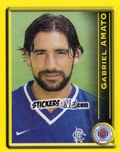Sticker Gabriel Amato - Scottish Premier League 1999-2000 n. 378 - Panini