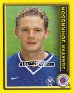 Figurina Jonatan Johansson - Scottish Premier League 1999-2000 - Panini