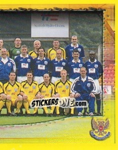 Sticker Team Group - Scottish Premier League 1999-2000 - Panini