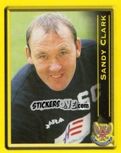 Cromo Sandy Clark (Manager) - Scottish Premier League 1999-2000 n. 387 - Panini