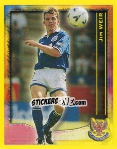 Sticker Jim Weir (The Skipper) - Scottish Premier League 1999-2000 n. 388 - Panini