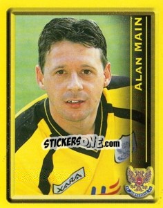 Sticker Alan Main - Scottish Premier League 1999-2000 n. 391 - Panini