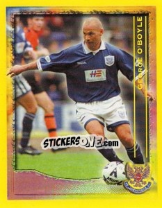Cromo George O'Boyle (Key Player) - Scottish Premier League 1999-2000 - Panini