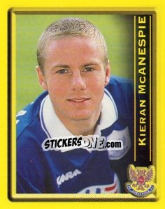 Cromo Kieran McAnespie - Scottish Premier League 1999-2000 - Panini