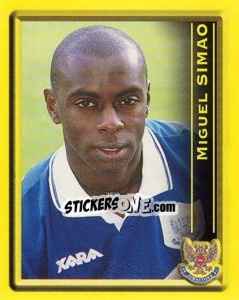 Cromo Miguel Simao - Scottish Premier League 1999-2000 - Panini