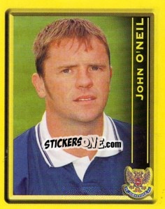 Sticker John O'Neil - Scottish Premier League 1999-2000 n. 408 - Panini