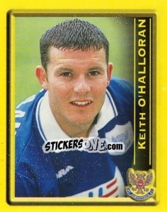 Sticker Keith O'Halloran - Scottish Premier League 1999-2000 n. 412 - Panini