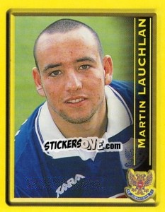 Figurina Martin Lauchlan - Scottish Premier League 1999-2000 - Panini