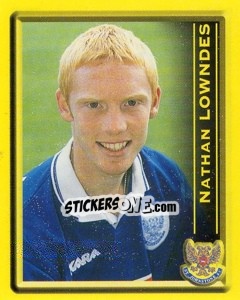 Sticker Nathan Lowndes - Scottish Premier League 1999-2000 n. 416 - Panini