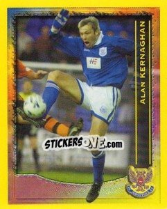 Sticker Alan Kernaghan (Fans' Superstar) - Scottish Premier League 1999-2000 n. 417 - Panini
