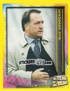 Sticker Dick Advocaat (Manager) - Scottish Premier League 1999-2000 n. 421 - Panini