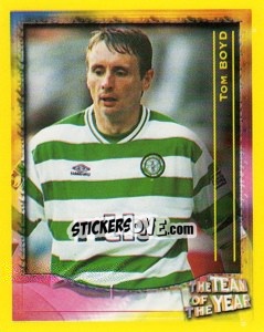 Cromo Tom Boyd - Scottish Premier League 1999-2000 - Panini