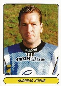 Sticker Andreas Köpke - European Football Stars 1998 - Panini