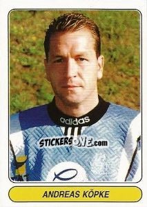 Sticker Andreas Köpke - European Football Stars 1998 n. 6 - Panini
