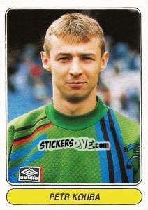 Sticker Petr Kouba - European Football Stars 1998 - Panini