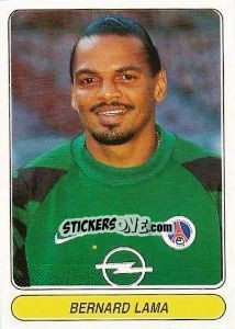 Sticker Bernard Lama - European Football Stars 1998 n. 8 - Panini