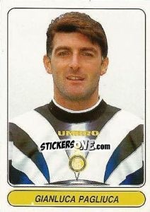 Sticker Gianluca Pagliuca - European Football Stars 1998 n. 10 - Panini