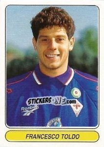 Sticker Francesco Toldo - European Football Stars 1998 n. 14 - Panini