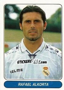 Cromo Fafael Alkorta - European Football Stars 1998 n. 17 - Panini