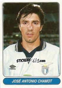 Sticker José Antonio Chamot - European Football Stars 1998 n. 25 - Panini