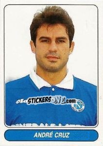 Sticker André Cruz - European Football Stars 1998 n. 27 - Panini