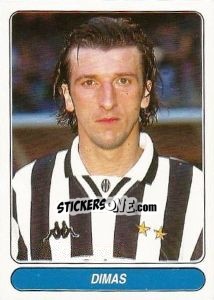 Sticker Dimas - European Football Stars 1998 n. 28 - Panini