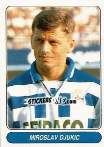 Cromo Miroslav Djukic - European Football Stars 1998 - Panini