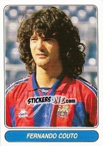 Cromo Fernando Couto - European Football Stars 1998 - Panini