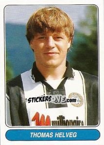 Cromo Thomas Helveg - European Football Stars 1998 - Panini