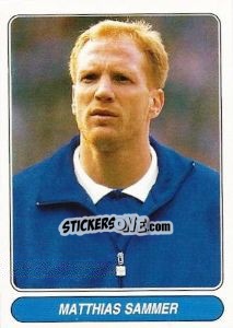 Sticker Matthias Sammer - European Football Stars 1998 n. 45 - Panini