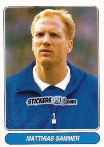 Figurina Matthias Sammer - European Football Stars 1998 - Panini