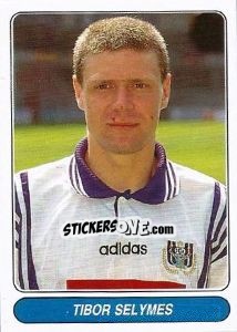Sticker Tibor Selymes - European Football Stars 1998 n. 47 - Panini