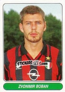 Sticker Zvonimir Boban - European Football Stars 1998 - Panini