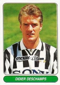 Figurina Didier Deschamps - European Football Stars 1998 - Panini