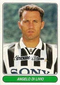 Sticker Angelo Di Livio - European Football Stars 1998 n. 60 - Panini